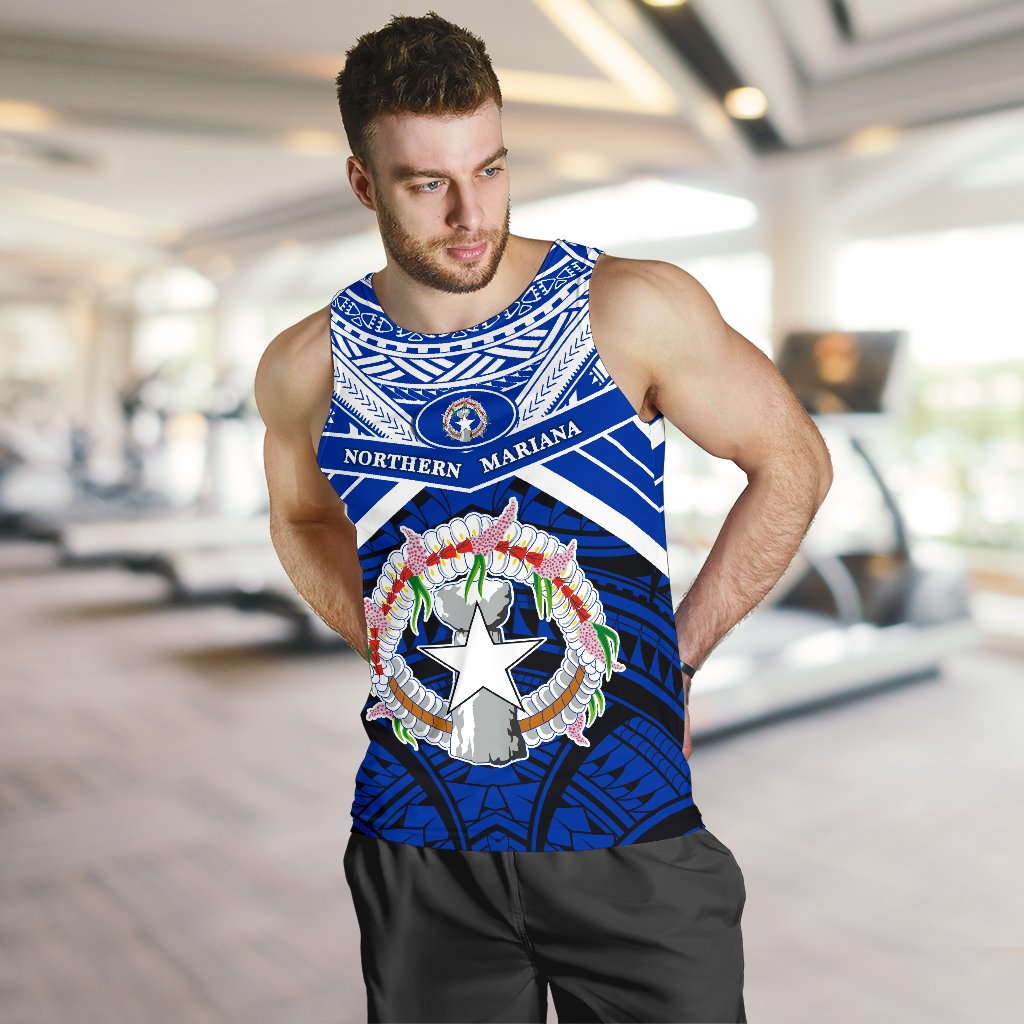 Northern Mariana Islands Rugby Men Tank Top Spirit - CNMI - Polynesian Pride