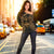 Guam Polynesian Shoulder Sweater Map Gold - Polynesian Pride