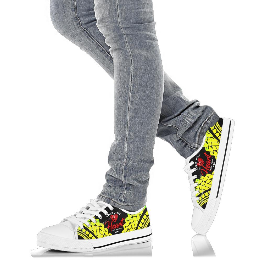 Hawaii Low Tops - A Piece Of My Heart - Polynesian Pride