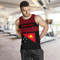 Kanaka Kings Men's Tank Top - PNG Flag - Polynesian Pride