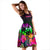 Tonga Polynesian Midi Dress - Summer Hibiscus - Polynesian Pride