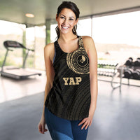 Yap Micronesia Tattoo Racerback Tank A7 - Polynesian Pride