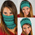 Polynesian Tattoo Tribal Turquoise Bandana 3 - Pack Turquoise One Size - Polynesian Pride