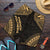 French Polynesia Men's Shorts - Polynesian Chief Gold Version Gold - Polynesian Pride