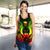 Pohnpei Polynesian Women Tank Top Map Reggae - Polynesian Pride