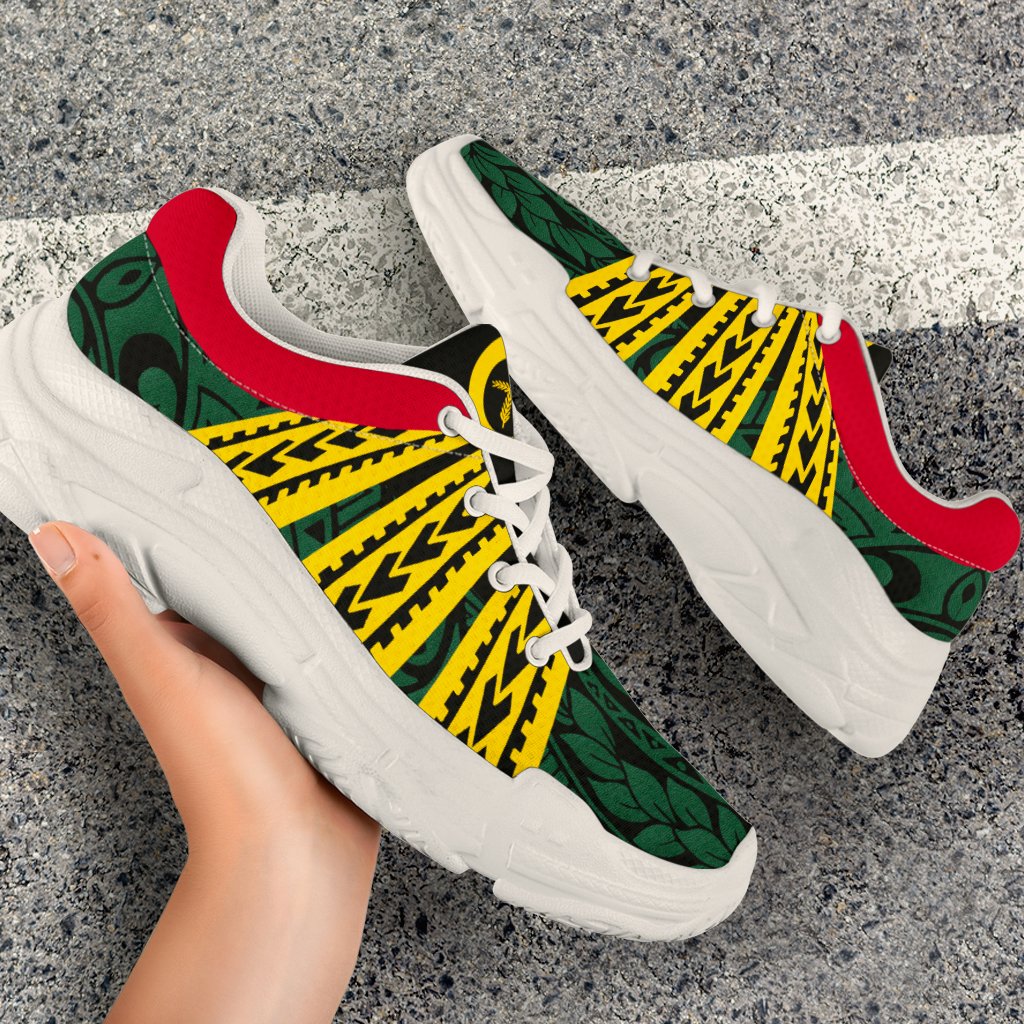 Vanuatu Chunky Sneakers - Arrow Style - Polynesian Pride