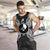 Yap Polynesian Men Tank Top Map Black - Polynesian Pride
