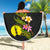 New Caledonia Custom Personalised Beach Blanket - Plumeria Tribal - Polynesian Pride