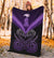 Maori Manaia New Zealand Premium Blanket Purple - Polynesian Pride