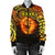 Sun In Leo Zodiac Women Bomber Jacket Polynesian Tattoo Unique Vibes - Polynesian Pride