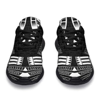 Marquesas Islands Sport Sneakers - Polynesian Tattoo Black - Polynesian Pride