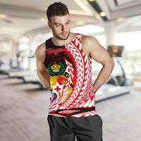 Tonga Men's Tank Top - Wings Style - Polynesian Pride