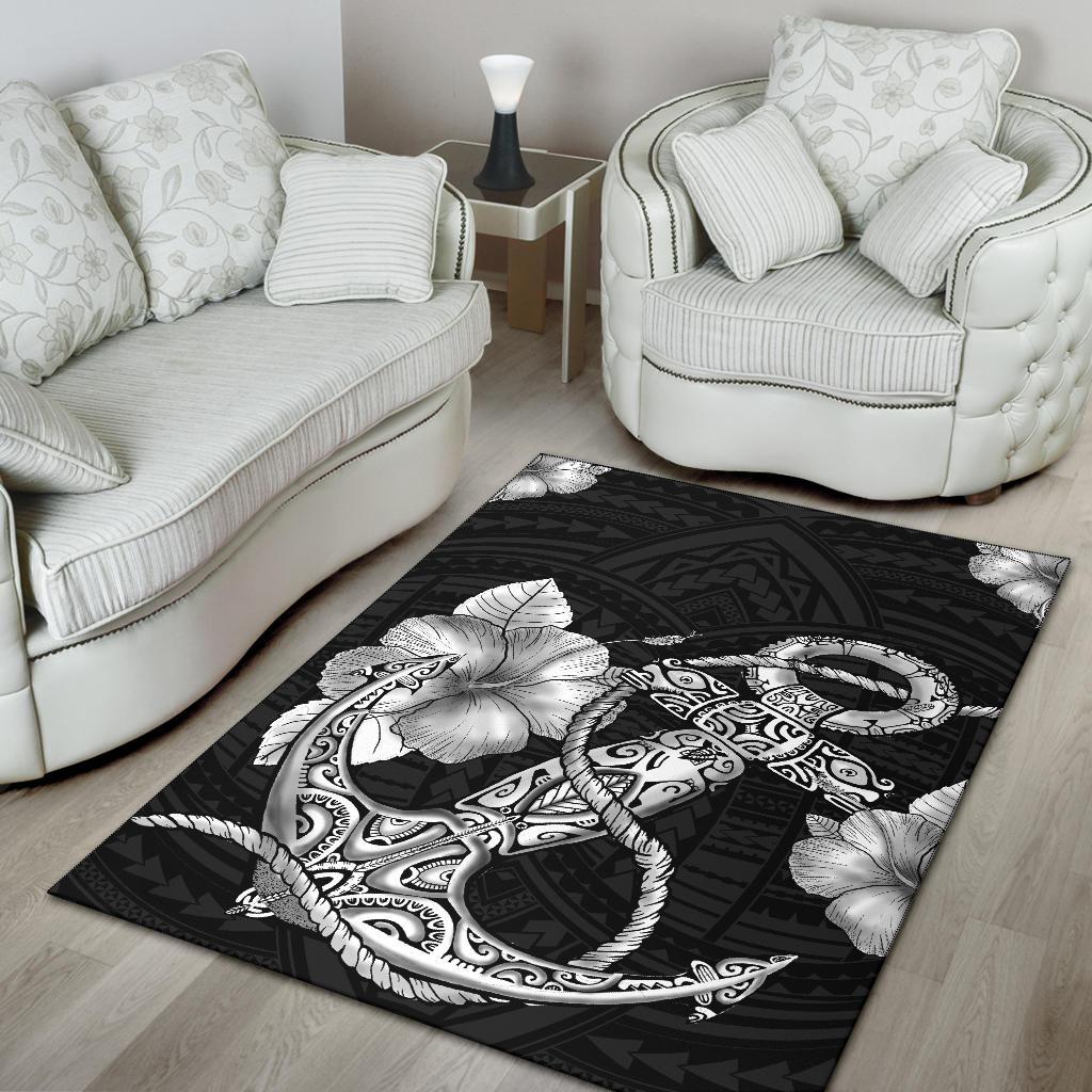 Polynesian Anchor Area Rug - Polynesian Pride