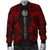 American Samoa Men Bomber Jackets - Polynesian Tattoo Red - Polynesian Pride