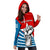 Free West Papua Women Hoodie Dress - Polynesian Pride