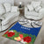 Polynesian Samoa Area Rug - Ginger Lei Pattern - Polynesian Pride