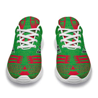Vanuatu Sport Sneakers - Polynesian Tattoo Flag - Polynesian Pride