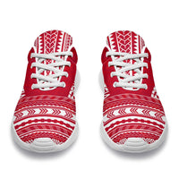 French Polynesia Sporty Sneakers - Polynesian Chief Flag Version - Polynesian Pride