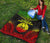 French Polynesia Premium Quilt - Gambier Islands Flag Polynesian Chief Reggae Version - Polynesian Pride
