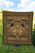 Hawaii Polynesian Pele Kanaka Premium Quilt Gold - Polynesian Pride