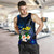 Polynesian Hawaii Men's Tank Top - Turtle With Plumeria Flowers - Polynesian Pride