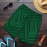 Polynesian Nation Green Men's Short - Polynesian Pride
