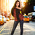 Hawaii Kanaka Polynesian Personalized Women's Off Shoulder Sweater - Orange - Polynesian Pride