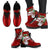 Wales Rugby Leather Boots - Welsh Rugby - Polynesian Pride