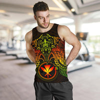 Polynesian Hawaii Men's Tank Top - Reggae Turtle Manta Ray - Polynesian Pride