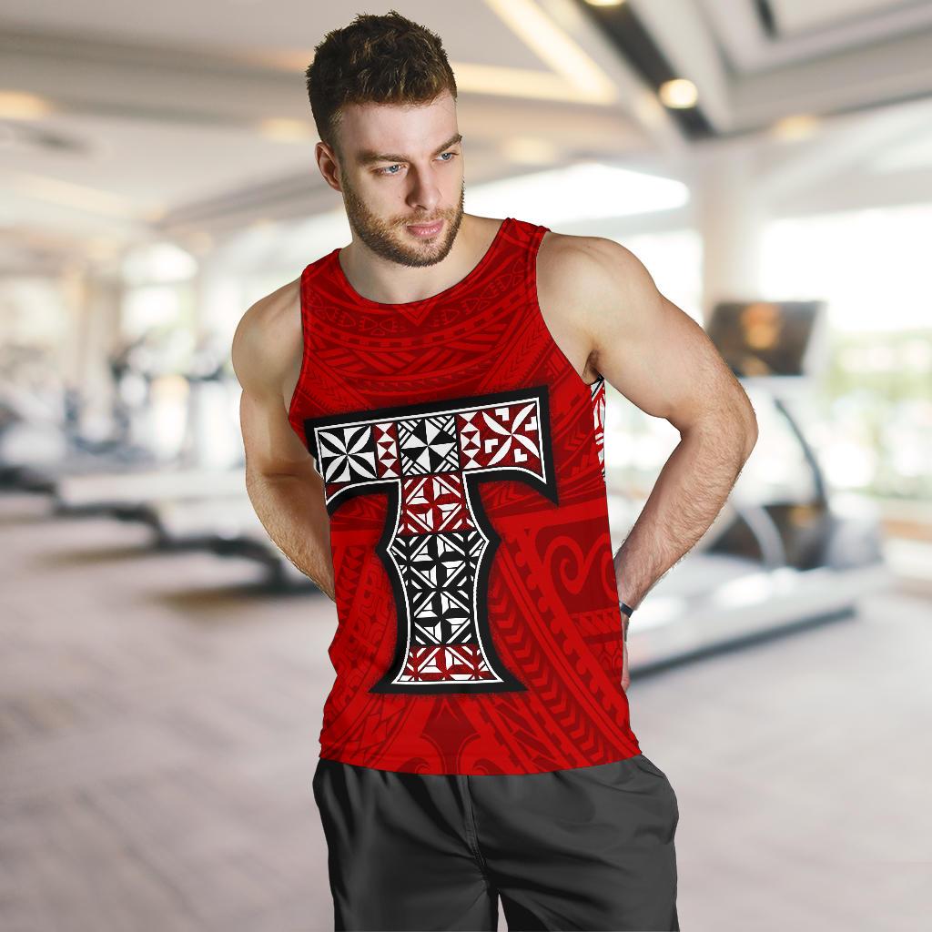 Tonga Men's Tank Top - Polynesian Peak - Polynesian Pride