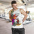 Vanuatu Men's Tank Top Polynesian Hibiscus White Pattern - Polynesian Pride