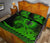 Cook Island Quilt Bed Sets Wave Green - Polynesian Pride