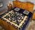 Hawaii Quilt Bed Set Royal Pattern - Indigo - Polynesian Pride