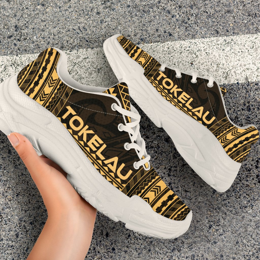 Tokelau Chunky Sneakers - Polynesian Chief Gold Version - Polynesian Pride