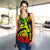 (Custom Personalised) Polynesian Guinea Women's Tank Top - Moana Maui Tattoo With Coat Of Arm Guinea Reggae - Polynesian Pride