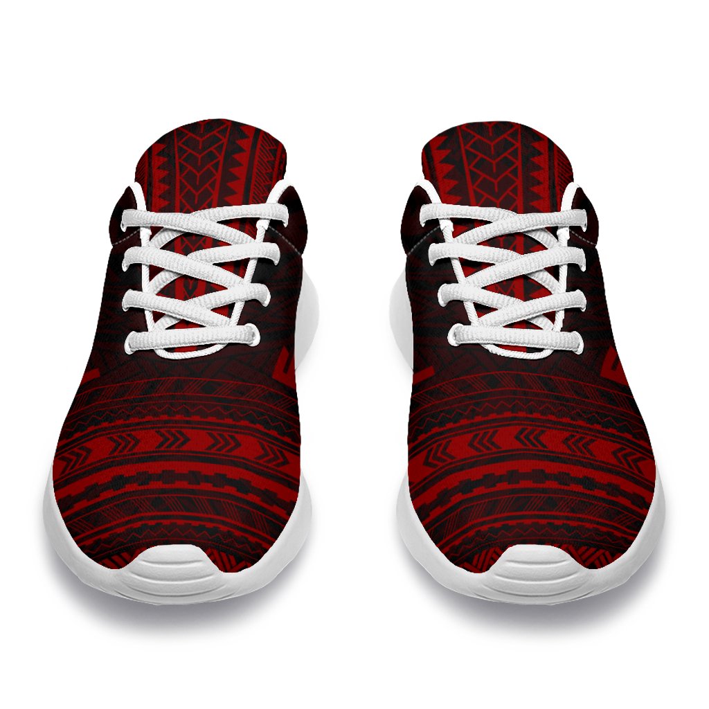 Fiji Sporty Sneakers - Polynesian Chief Red Version - Polynesian Pride