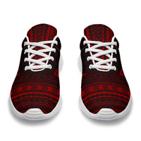 Fiji Sporty Sneakers - Polynesian Chief Red Version - Polynesian Pride