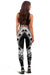 Niue Women Leggings Polynesian Pattern Black - Polynesian Pride