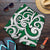 Polynesian Maori Ethnic Ornament Green Men's Short - Polynesian Pride