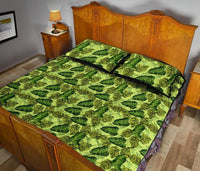 Tropical Green Quilt Bed Set - Polynesian Pride
