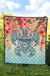 Hawaii Turtle Ohana Stary Night Hibiscus Premium Quilt - Polynesian Pride