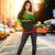 Nauru Polynesian Chief Women's Off Shoulder Sweater - Reggae Version - Polynesian Pride