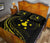 Austral Islands Quilt Bed Set - Yellow - Frida Style - Polynesian Pride