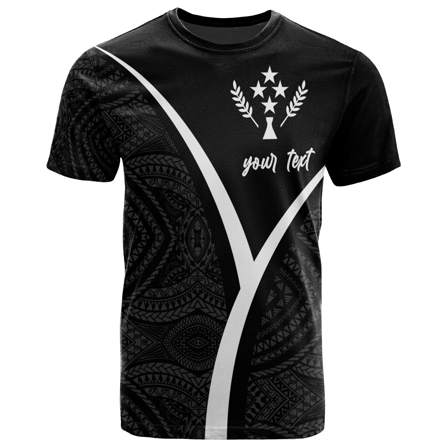 Kosrae Micronesia Custom T Shirt The Pride Of Kosrae White Unisex Black - Polynesian Pride