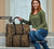 Polynesian Hawaiian Style Tribal Tattoo Gold Hawaii Travel Bag - Polynesian Pride