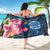 Hawaii Turtle Hibiscus Sarong - Blue - LH Style - Polynesian Pride