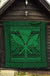 Hawaii Polynesian Kanaka Maoli Premium Quilt Green - Polynesian Pride