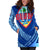 Guam Hoodie Dress - Polynesian Patterns Sport Style - Polynesian Pride