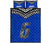 Guam Quilt Bed Set - Guam Polynesian Tattoo Blue Version Blue - Polynesian Pride