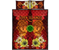 Cook Islands Quilt Bed Sets - Tribal Tuna Fish - Polynesian Pride